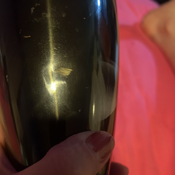 Vintage Japanese etched bronze vase - Picture 4 of 6